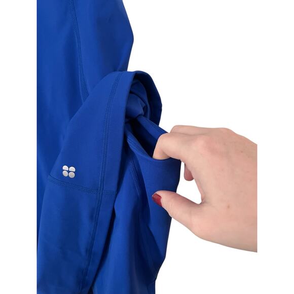 Sweaty Betty Womens Power Workout Dress Athletic Blue Sleeveless Size Large - Picture 5 of 6